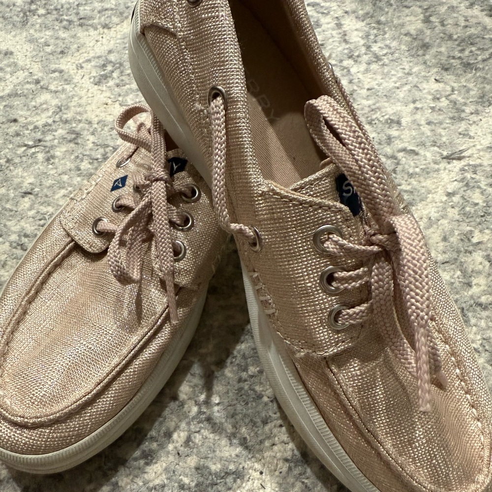 Sperry kids Tan Boat Shoes